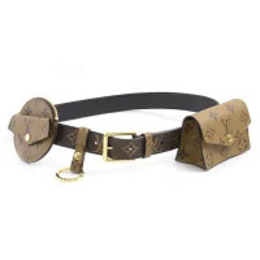 Louis Vuitton Monogram Reverse Ceinture Daily Bag Multi Pocket Belt